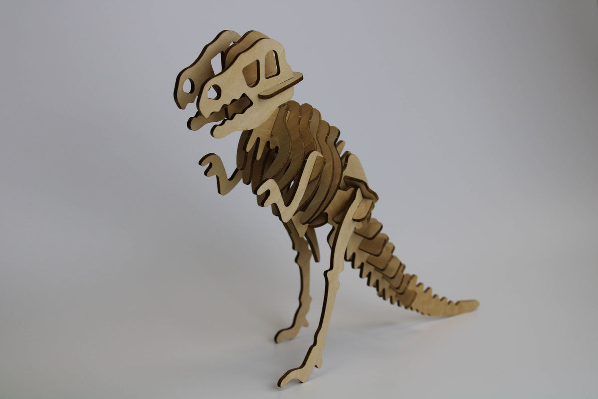 T-rex 3D Wooden Toy