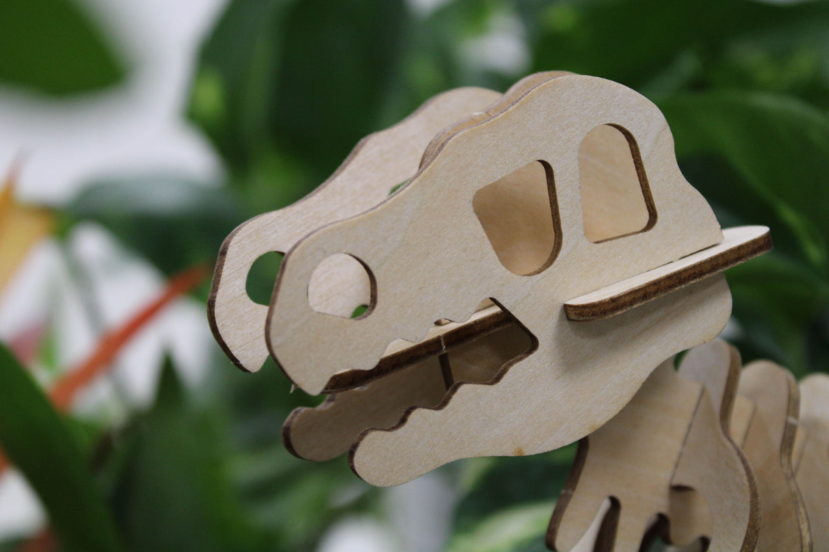T-rex 3D Wooden Toy