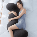 CreviRest™ J-Shaped Pregnancy Pillow.