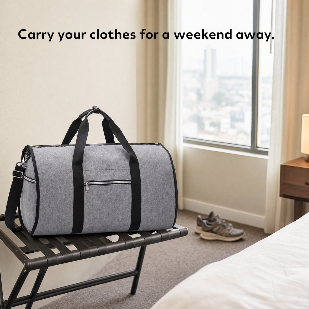 Departure | 2-in-1 Garment Duffel to Skip the Extra Clothing Bag and Travel at Ease
