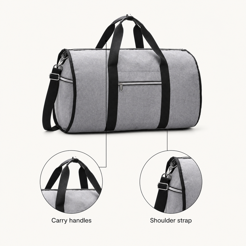 Departure | 2-in-1 Garment Duffel to Skip the Extra Clothing Bag and Travel at Ease