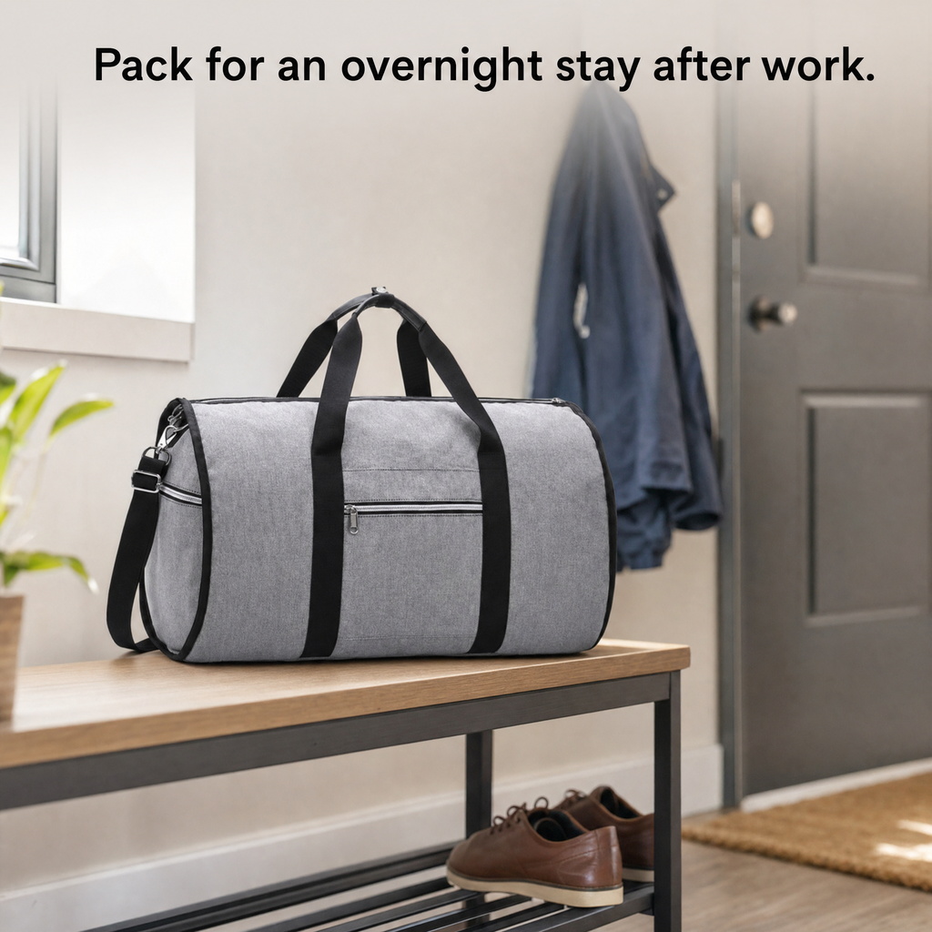 Departure | 2-in-1 Garment Duffel to Skip the Extra Clothing Bag and Travel at Ease