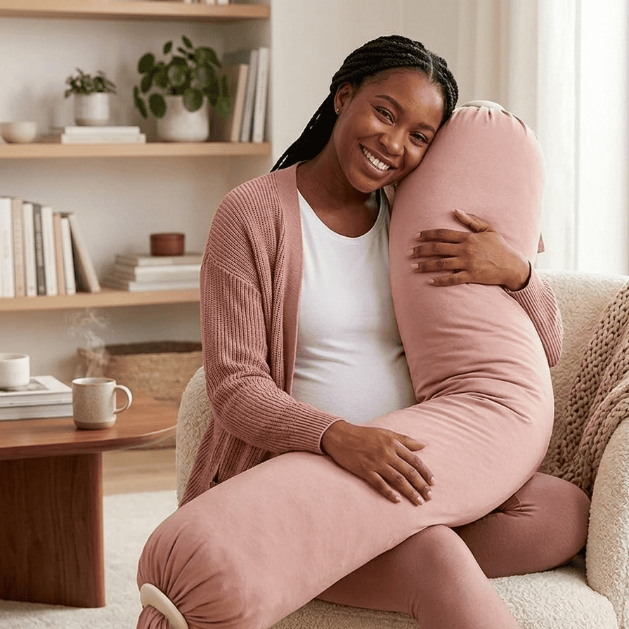 CreviRest™ - Pregnancy Pillow For Back Support And Side Sleeping With Belly Support
