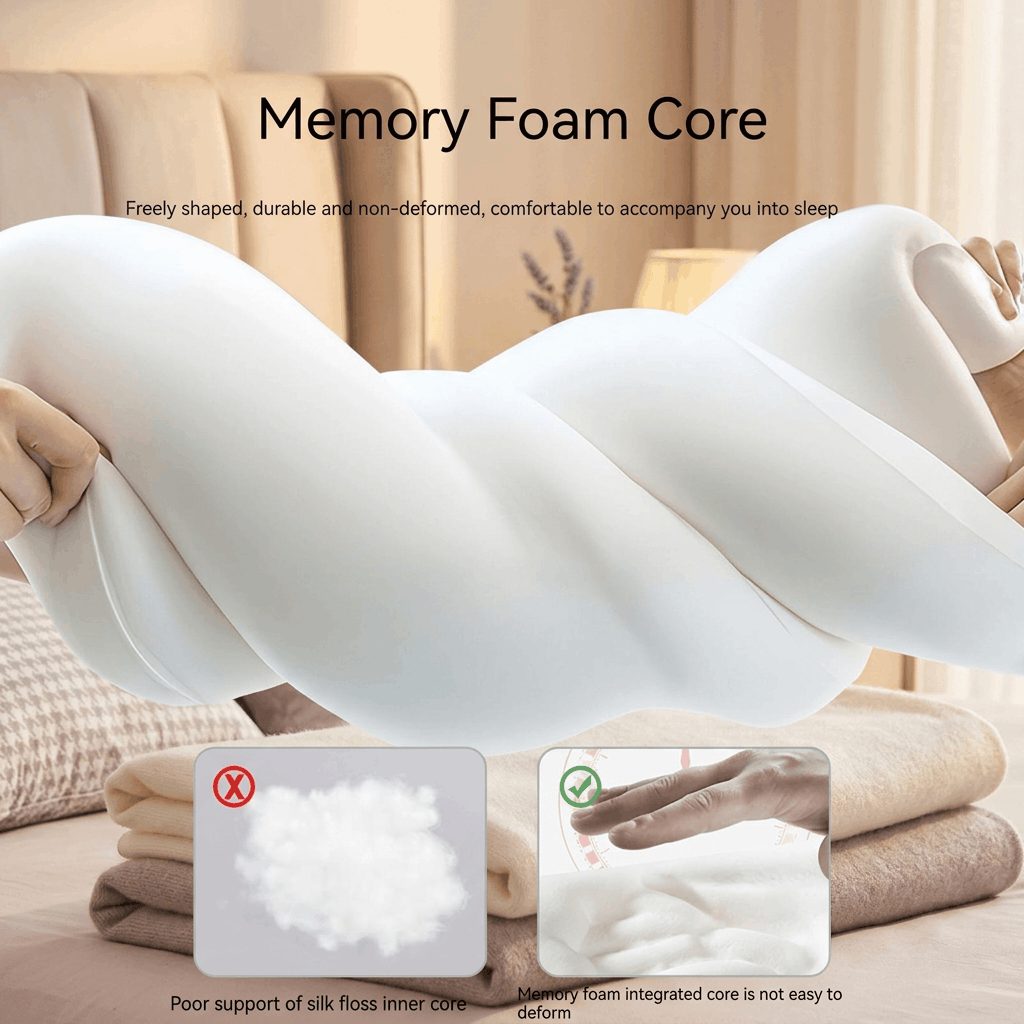 CreviRest™ J-Shaped Pregnancy Pillow.