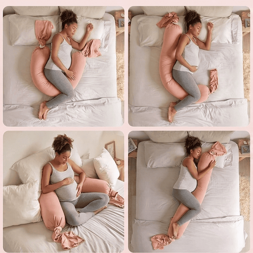 CreviRest™ - Pregnancy Pillow For Back Support And Side Sleeping With Belly Support