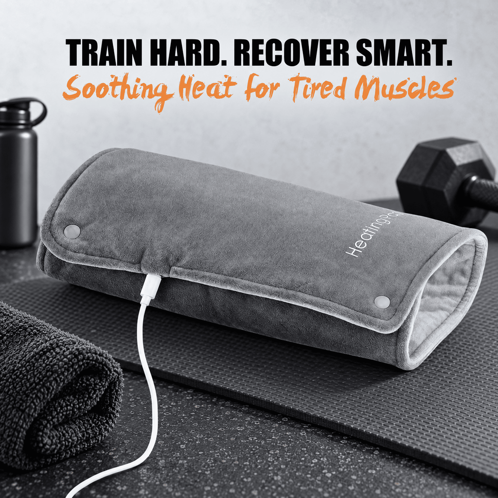 CreviRest HeatFlex - Post-Workout Heating Pad for Tired Muscles and Relaxing Evenings