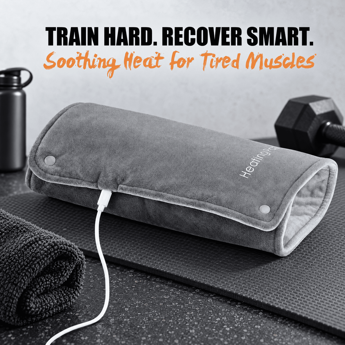 CreviRest HeatFlex - Post-Workout Heating Pad for Tired Muscles and Relaxing Evenings