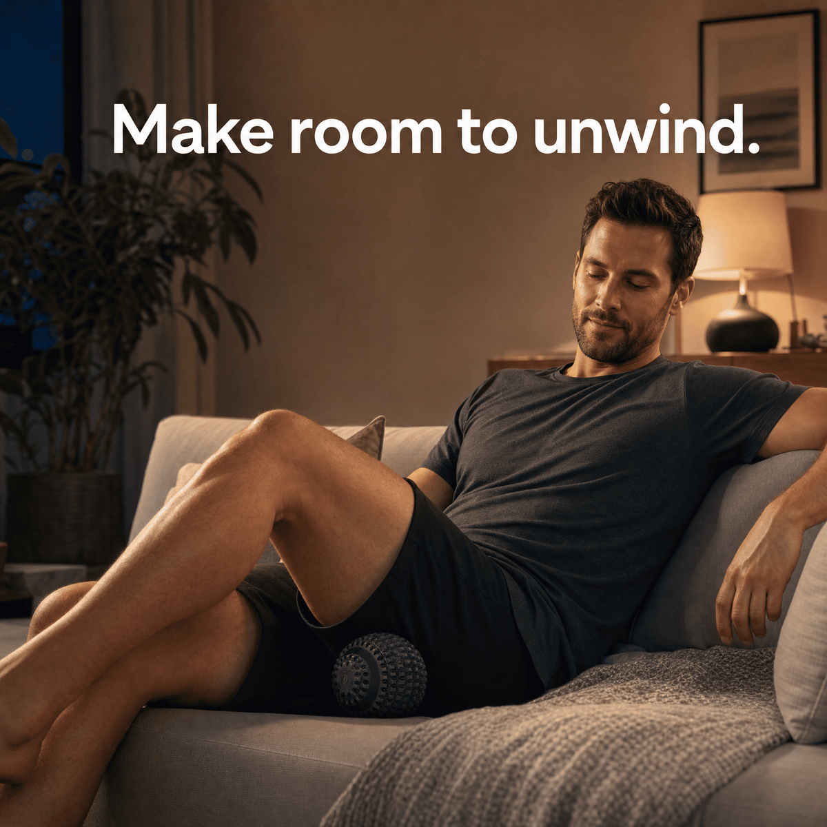 CreviRest Unwind | Vibrating Massage Ball for Tired Muscles and a More Relaxed Evening